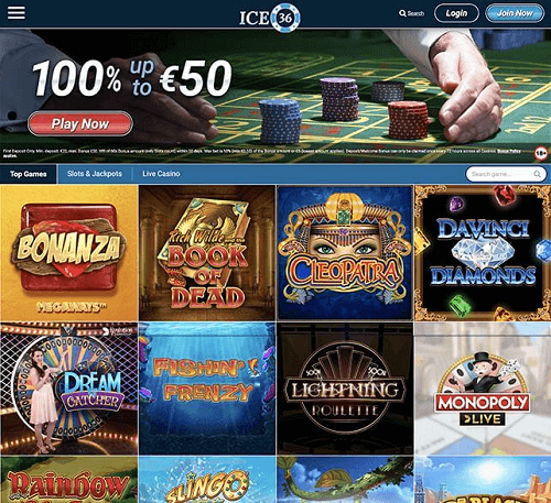 Ice36 Casino Live Games 